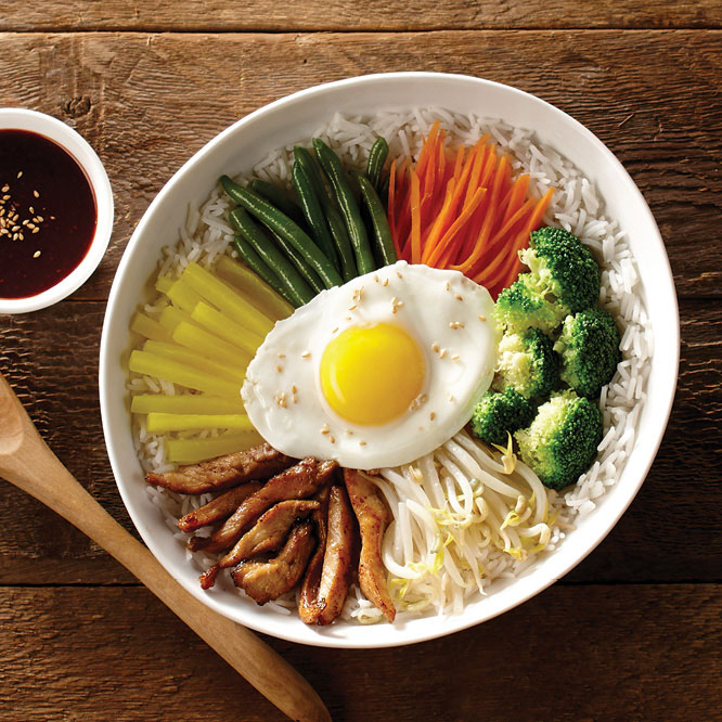 BIBIMBAP WITH EGG